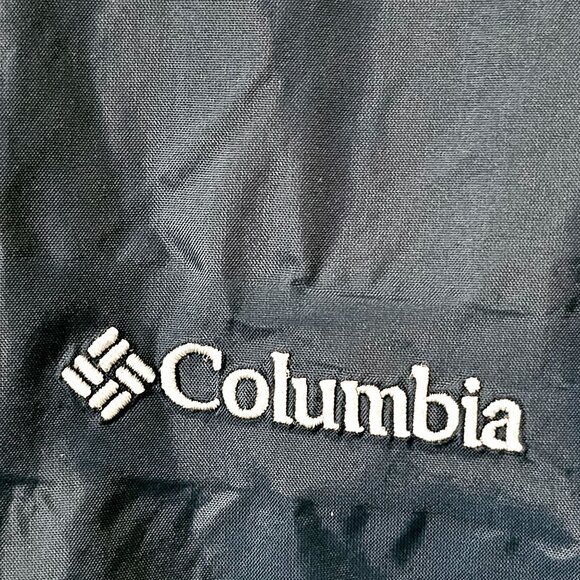 Columbia Womens Omni-Tech Waterproof Jacket Navy‎ S Nylon ~JA117.12 - Picture 7 of 8